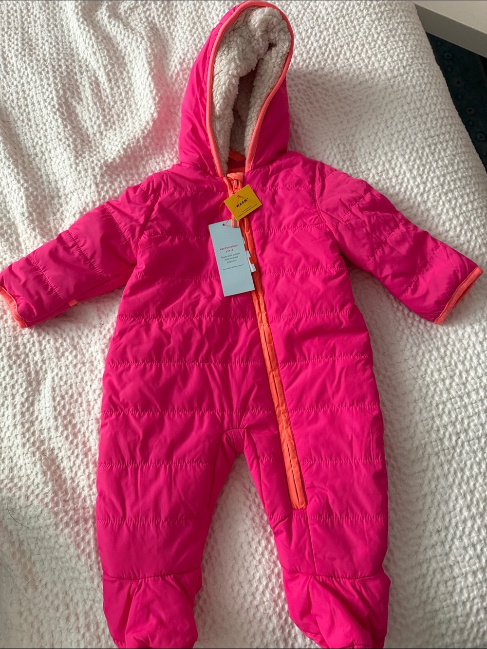 NWT Cat & Jack snowsuit